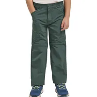 Jack Wolfskin Safari Zip Off Hose (Größe 140, gruen)
