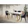 alpi möbel LOFT-U 160-260 x 77 x 90 cm hellgrau/gold