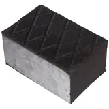 Kora Gummiklotz/Gummiblock für Hebebühne Rangierheber Wagenheber Grubenheber 12 x 8 x 6cm