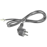 ChiliTec Netzkabel 1,5m, Grau, 3x 0,75mm2