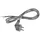 ChiliTec Netzkabel 1,5m, Grau, 3x 0,75mm2