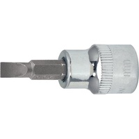 KS Tools 1/2" CHROMEplus Bit-Stecknuss Schlitz, 16mm