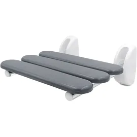 RIDDER Dusch-Klappsitz Pro grau 38,2 x 36 x 16 cm
