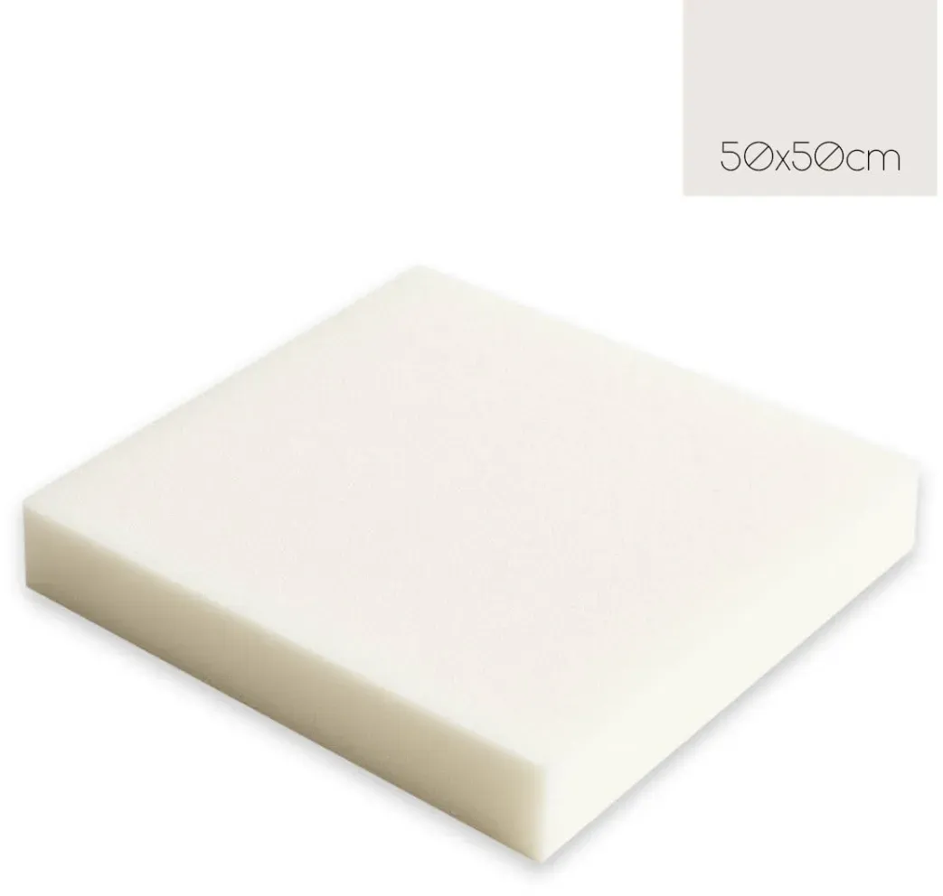 Schaumstoffplatte | Sitzkissen | 50x50x3 cm | ECO-Schaum