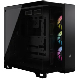 Corsair 6500X RGB Schwarz Midi Tower ATX Gaming Gehäuse