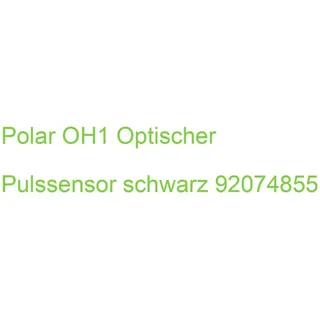 Polar OH1 Optischer Pulssensor schwarz