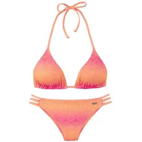 Buffalo Triangel-Bikini Damen Pink-Orange 42 Cup C/D