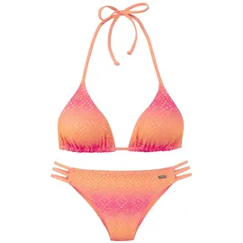 Buffalo Triangel-Bikini Damen Pink-Orange 42 Cup C/D