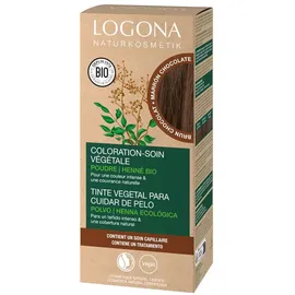 Logona Pflanzen-Haarfarbe Pulver schokobraun 100 g
