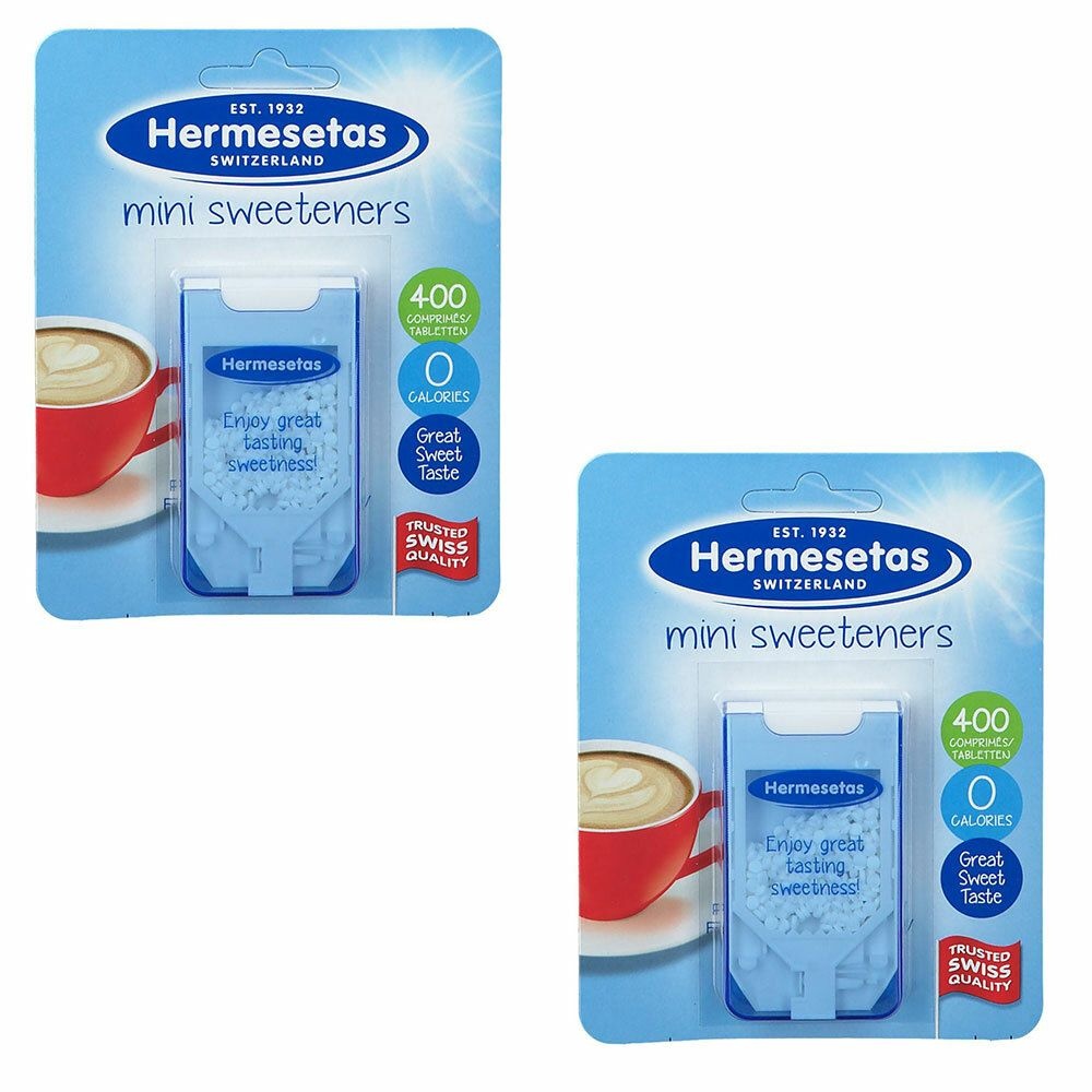 HERMESETAS mini sweeteners 2x400 pc(s) comprimé(s)