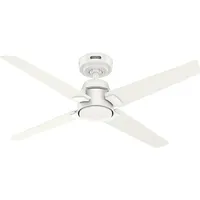 Hunter Deckenventilator Cordelia M Weiss mit Fernbedienung Ventilator, Weiss