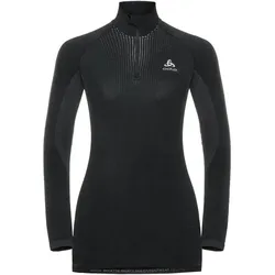 ODLO Damen  TOP Turtle, black - odlo concrete grey, L