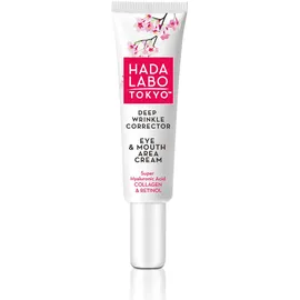 Hada Labo Tokyo Deep Wrinkle Corrector Augen- und Mundcreme 15 ml