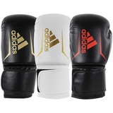 adidas Boxhandschuhe Speed 50, Erwachsene, Boxing Gloves 16 oz, Punchinghandschuhe komfortabel und langlebig, schwarz