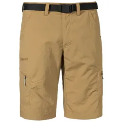 Schöffel Reise-Wanderhose Silvaplana2 kurz (UV-Schutz) braun Herren