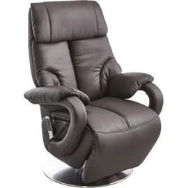 sit&more TV-Sessel Invito Kunstleder 80 x 113 x 80 cm Braun mit Motor und Aufstehhilfe