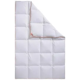RIBECO "Ella", weiß, B:135cm L:200cm, Bezug: 100% Baumwolle. Füllung: 90% Entendaune, 10% Entenfeder, Bettdecken, Daunendecke zum Top-Preis