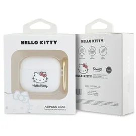 HELLO KITTY Apple Airpods 3 Silikon 3D Kitty Head Schutzhülle .