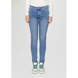 QS Jeans-Hose Sadie / Skinny Fit Mid Rise Skinny Leg - blau / 34/32