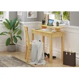Erst-Holz Monitorständer Tischaufsatz Erhöhung Kiefer natur 100 cm für Laptoptisch 90.82-90-10