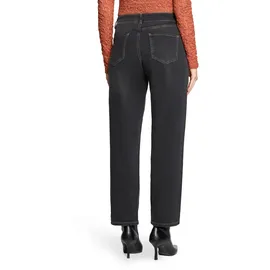 Cartoon Used Look-Jeans mit Waschung schwarz 25-26