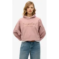 Superdry Venue Metallic Hoodie Lila L