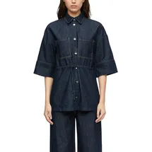 Comma, Jeansbluse blau 36