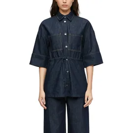 Comma, Jeansbluse blau 36
