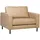 Beliani Sessel SAVALEN Kunstleder 0 x 0 x 0 cm Beige mit Kissen