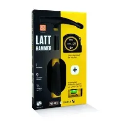 PICARD X STABILA Box Latthammer 620M + Taschenbandmaß BM300 5m + Mini-Wasserwaage Pocket PRO