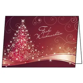 Sigel Weihnachtskarten Christmas Swing DIN A6, 25 St.