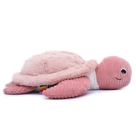 Les Deglingos Plüsch-Schildkröte, Rosa, - Rosa