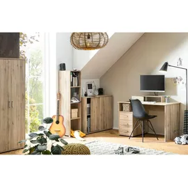 MÖBELPARTNER Niels Aktenschrank 100,0 x 83,6 x 41,0 cm braun