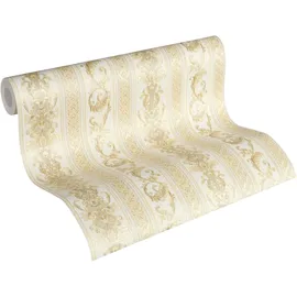 A.S. Création A.s. Creation Concerto 3 335473 Vliestapete Barockoptik 0.53 m x 10.05 m Cremefarbend - Cremefarbend