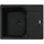 Franke Urban UBG 611-62 links Einbauspüle granit schwarz Excenterbetätigung 600 x 480 mm