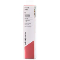 Cricut Smart Vinyl Vinylfolie permanent rot 24,1 x 91,4 cm, 1 Rolle