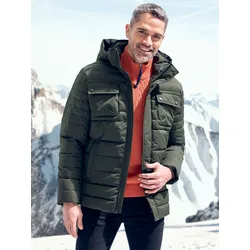 Gestepptes Fieldjacket, dick gefüttert, atmungsaktiv und wasserabweisend - Olive - L