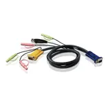 ATEN KVM Kabel 3 m Schwarz