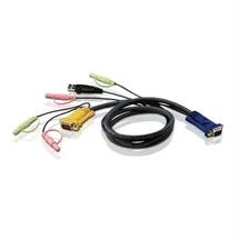 ATEN KVM Kabel 3 m Schwarz