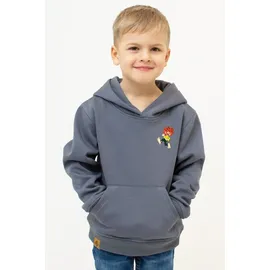 Bavarian Caps Hoodie Grey 104