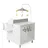 Bayer Chic 2000 Puppenwickeltisch | mit Mobile, B:49cm H:57cm T:49cm