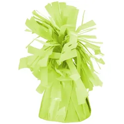 PartyDeco Ballongewicht für Helium 7cm 4er Set Gewichte für Ballons Luftballons Heliumballons Ballonbeschwerer Ballonhalter Deko Grün