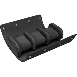 Windrose Uhrenetui Tempora für 3 Uhren Ø max.50 mm Schwarz