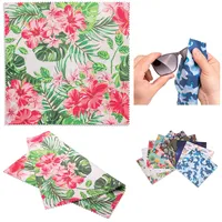 Lens-Aid Mikrofaser Reinigungstuch in schickem Design: Für Kamera, Objektiv, Display und als Brillen-Putztuch (Mikrofasertuch 20x20 cm)