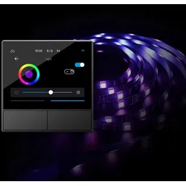 Sonoff NSPanel Smart Scene Wall Switch, Schaltaktor mit Display und Touchpanel, WiFi, Wandschalter graphite