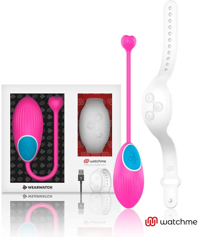 WEARWATCH - WatchMe Technologie Fernbedienung Egg Fuchsia Niveo diskret