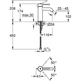 Grohe Essence S-Size Einhandmischer supersteel 23590DC1