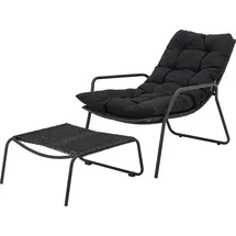 Bloomingville Boel Liegestuhl 0 x 0 x 0 cm Schwarz