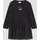 s.Oliver Kurzes Kleid mit Mesh-Rock und Glitzerprint - schwarz - 92
