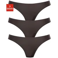 LASCANA String LASCANA "aus hochwertiger Modal-Qualität" Gr. 36/38, schwarz Damen Unterhosen